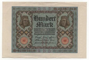 GERMANY 100 MARK 1920 PICK 69 XF LOOK SCANS - Picture 1 of 2