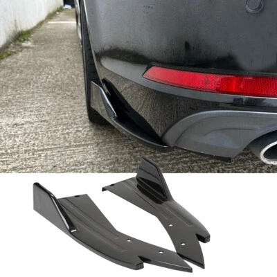 For Hyundai Sonata Rear Bumper lip Spoiler Splitter Diffuser Glossy black Foto 1 de 4