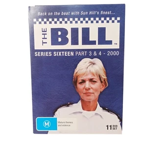 The Bill Series Sixteen 16 Part 3 & 4 2000 DVD British Police Drama Crime R0 VGC - Picture 1 of 22