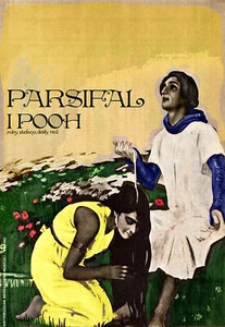 POSTER POOH PARSIFAL REALIZZAZIONE DA IMMAGINE ANNI '70 CM 33X48 PROGRESSIVE - Picture 1 of 1
