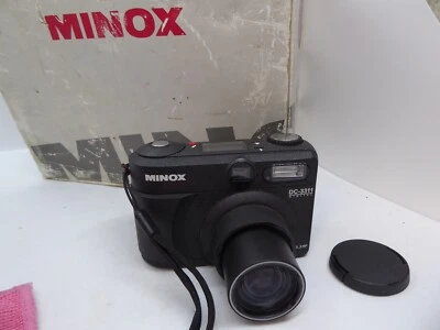 MINOX DC3311 DIGITAL CAMERA  BOXED  with MANUAL + leads  working well super rare - Image 1 of 4