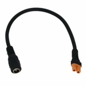 Cable de carga conector DC 5,5x2,1 mm hembra a XT30 para gafas Fatshark Skyzone FPV - Imagen 1 de 4