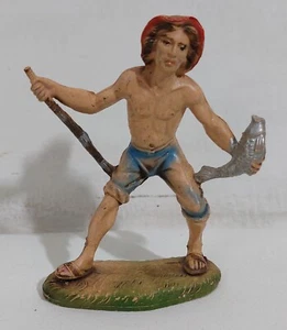 66116 Pastorello Presepe - Statuina in plastica - Pescatore - Picture 1 of 4