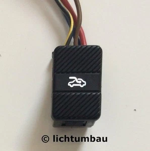 VW Passat 35i Corrado Schalter Schiebedach BLAU WEISS ROT LED - Bild 1 von 3