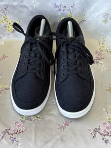 Scarpe Allbirds in tela da donna taglia 9 nere sneakers comode stringate - Foto 1 di 10
