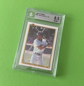 1990 Bowman MLB Baseball Ken Griffey Jr. Card #481 Seattle Mariners BGS Beckett - Bild 1 von 2