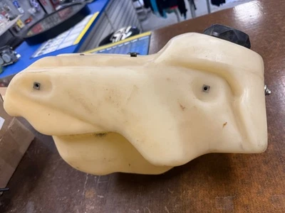  Gas Tank White For Suzuki DRZ400E DRZ400S 2000-2017 - Image 1 of 4