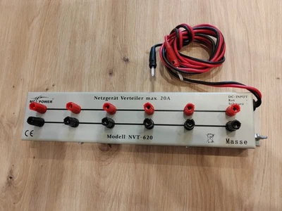 K-PO KDC-1 DC Verteilerleiste 13.8V DC / 20 Ampere / NVT-620 - Bild 1 von 4