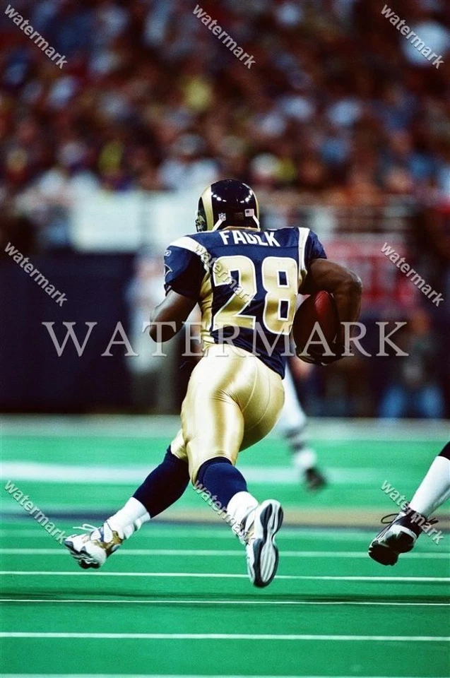 Foto EO533 Marshall Faulk Rams 8x10 11x14 16x20 Foto 1 de 1