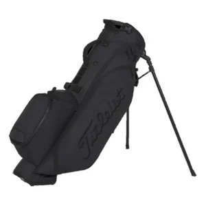 MINT Titleist Golf 2025 Tonal Players 4 Stand Bag 4-Way Top - Black / Black - Picture 1 of 1