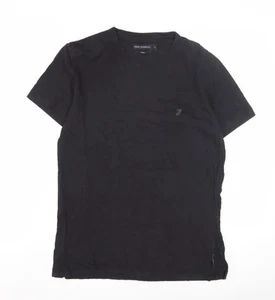 French Connection Men's Black Slim Fit T-Shirt S - Picture 1 of 12