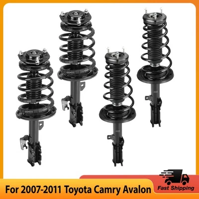 Front and Rear Strut w/Coil Spring Assembly for Lexus ES350 Toyota Avalon Camry Foto 1 de 4
