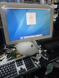 Apple iMac G4 17” 1.25GHz 80GB HDD 768MB RAM WiFi M6498 EMC 1956 M8935LL/A +Apps - Picture 1 of 14
