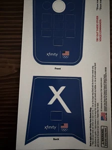 Xfinity XR15 Team USA Olympics Remote Control Decal Sticker Wrap - Picture 1 of 3