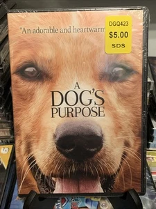 A Dog's Purpose (DVD, 2017) NEW Dennis Quaid 🐶BUY 3 DVDs GET 1 FREE 🐾 - Picture 1 of 6