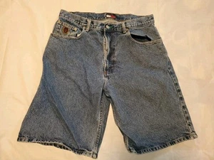 Pantalones Cortos De Colección Y2K Tommy Hilfiger Freedom Denim Azul Jean Sueltos Patinador Para Hombres 34 - Imagen 1 de 9