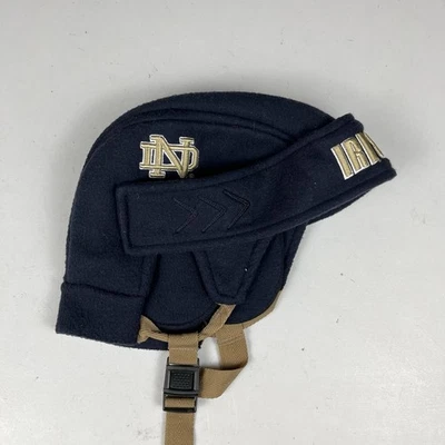 Y2K Notre Dame Lucha Irlandés Gorro Zephyr Invierno Hockey Casco Sombrero Ajustable Foto 1 de 4