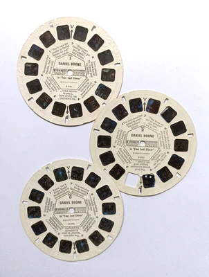 Vintage 1965 'Daniel Boon' TV Series View-Master Slides - Image 1 of 4