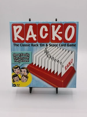RACK-O Juego de Cartas Clásico Rack 'Em Score Diversión Familiar NUEVO Caja Abierta Tarjetas Selladas Foto 1 de 4
