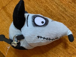 Frankenweenie Plush SPARKY HEAD COIN PURSE Tim Burton Accessory Innovations RARE - Picture 1 of 3