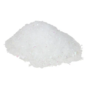 Northlight White Iridescent Artificial Christmas Powder Snow Twinkle Flakes 2 oz - Picture 1 of 3