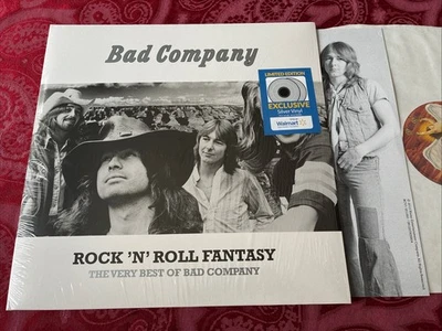 Bad Company - Rock N Roll Fantasy - The Very Best of (2 LP Silver Vinyl) ~~~~ NM - Image 1 of 4