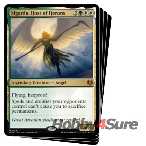 Sigarda, Host Of Herons X4 M/NM Magic: The Gathering MTG Innistrad Remastered - Image 1 of 1