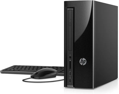 HP Slimline 260 Desktop PC Intel Core i3-6100T 3.2GHz 120 SSD Mouse & Keyboard - Image 1 of 4