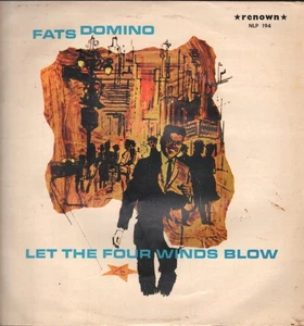 Fats Domino Let the Four Winds Blow LP vinyl South Africa Renown orange/yellow - Picture 1 of 4