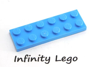 10 LEGO Medium Blue Plate 2 x 6 (3795) - (10 Pieces) - Imagen 1 de 1