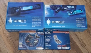 Omnifi DMSP1B (DMS1), (DMP1) and D-Link (DWL-120R), (DWL-121) WiFi Car Audio - Picture 1 of 10