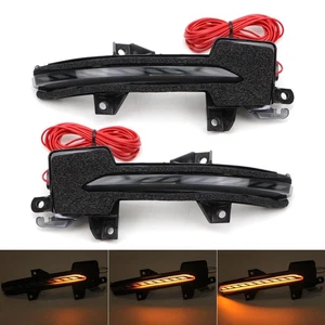 Smoke LED Side Mirror Light For Honda Civic 22+ Accord 18-22 w/ Turn Signal Lamp - Picture 1 of 12