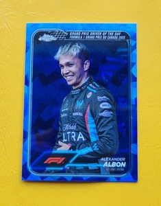 2024 Formula 1 Topps Chrome Sapphire Alexander Albon #166 DOD F1 Williams Racing - Picture 1 of 2