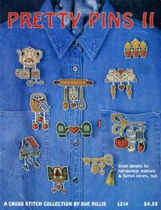A Cross Stitch Collection by Sue Hillis L214 - Pretty Pins II - Picture 1 of 2