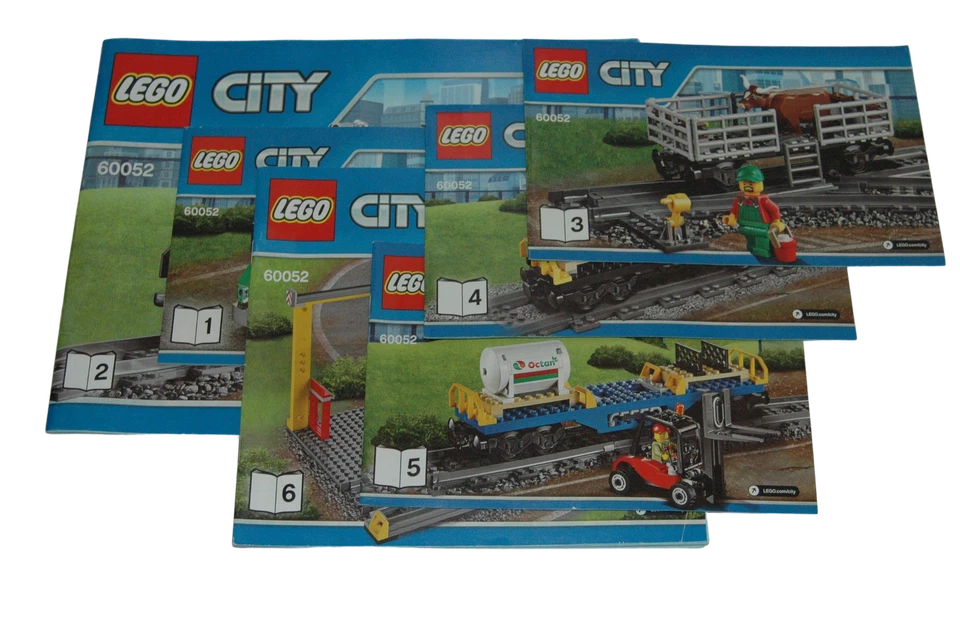 Lego® TRENO Ferrovia 60052 istruzioni per il montaggio  - Immagine 1 di 1