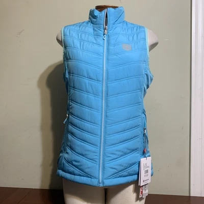 Sunice Maci Reversible Womens Small Thermal Blue Or White Vest New Nwt Golf - Image 1 of 4