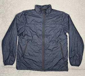 Chaqueta acolchada The North Face para hombre grande azul marino cremallera completa aislamiento de poliéster - Imagen 1 de 14