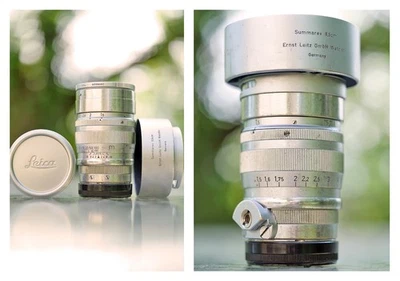 CLA’d Leica Wetzlar Summarex 85 mm f/1,5 M39 LTM39 especialmente hecho a mano para Leica M Foto 1 de 4