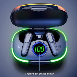 TWS Wireless Bluetooth Earbuds Waterproof Bluetooth 5.3 Headset Noise Cancelling - Picture 1 of 14