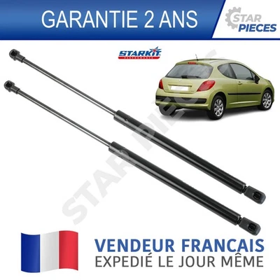 STARKIT PERFORMANCE 2 VERIN BARRE OUVERTURE COFFRE HAYON GAUCHE DROIT PEUGEOT 207 207+ 2006-2014