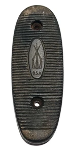 Vintage BSA Martini International Target Rifle Recoil Butt Pad / Heel Plate - Picture 1 of 5