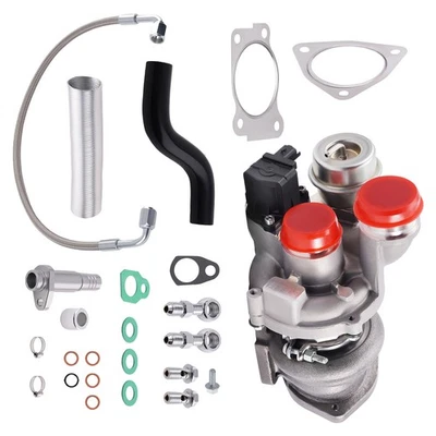 Turbo con kit de línea de retorno de alimentación de aceite para BMW Mini Cooper S R55 R56-R61 2007-2015 Foto 1 de 4