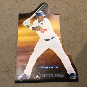 Yasiel Puig Dodgers 17" x 26" tall Junior FATHEAD Wall Graphics NEW with name - Picture 1 of 1