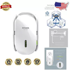 Mesh WiFi Repeater with Gigabit Port - 2600 sq.ft Coverage and LED Indicator - Picture 1 of 9