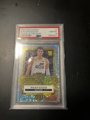 Walker Kessler Rookie of The Year 2022 Contenders PSA GEM Mint 10 - Image 1 of 2