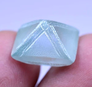 Loose CVD 9.70 Ct Fancy Light Blue Color VVS1 Clarity Certified Diamond - Picture 1 of 6