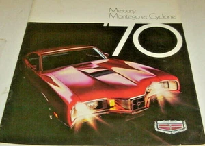 1970 CATALOGO AUTO MERCURIO, MONTEGO & CICLONE IN FRANCESE - Foto 1 di 8