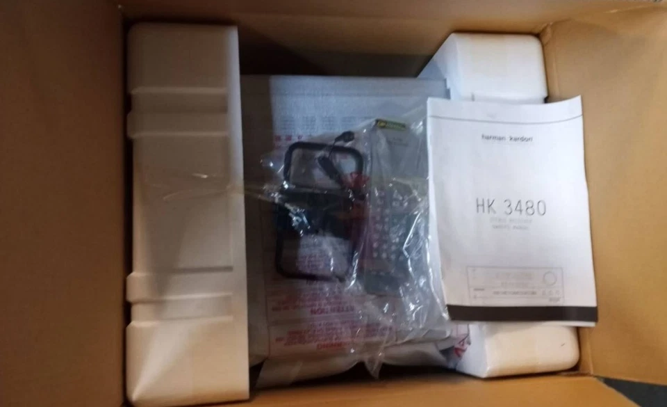 Harmon Kardon HK 3480 2 Channel 240 Watt Stereo Receiver "NEW!!!" - Image 1 of 4