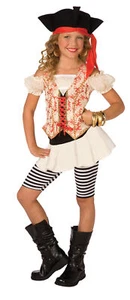 Girl's Swashbuckler Costume - Leadoff - Picture 1 of 3