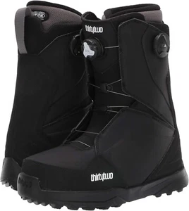 THIRTYTWO Herren LASHED DOUBLE BOA Schneestiefel - SCHWARZ - US-Größe 8 - Neu im Karton - Bild 1 von 7